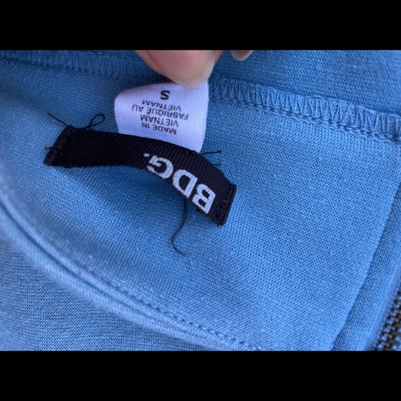 BDG Sky Blue Bandage Mini Skirt - Picture 3 of 3